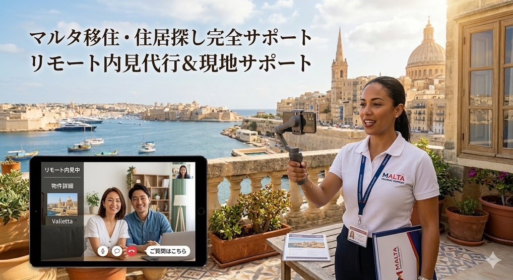 マルタ移住を検討中の方のための美しい街並みと不動産エリア