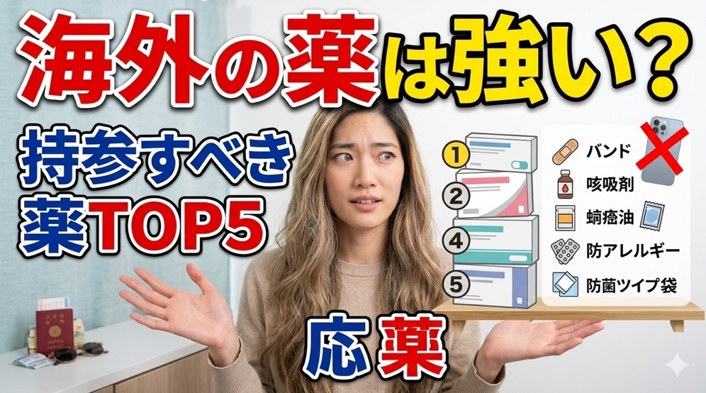 マルタ 移住 マップ：常備薬