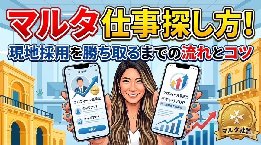 マルタ 移住 マップ：英文履歴書の秘訣