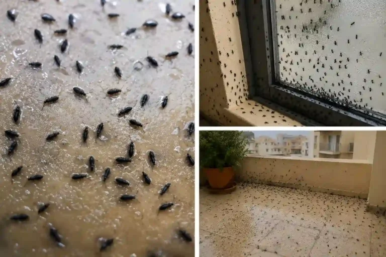 マルタ生活リアルの衝撃！謎の黒い変な虫の大量発生