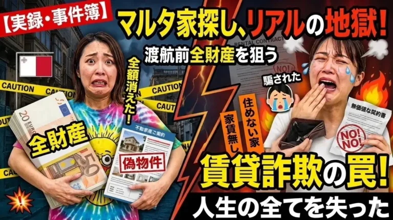 【実録】マルタの家探しリアルの地獄！