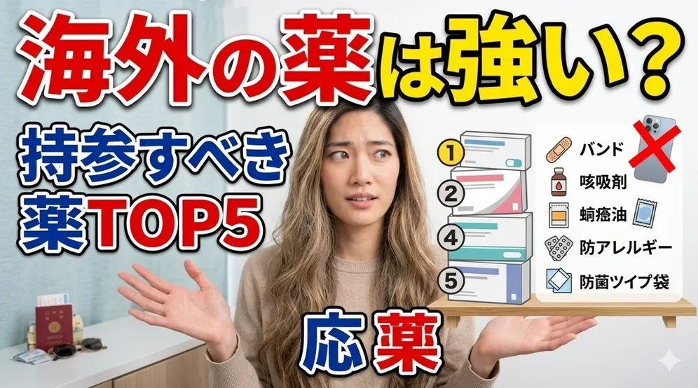 マルタ 移住 マップ：常備薬