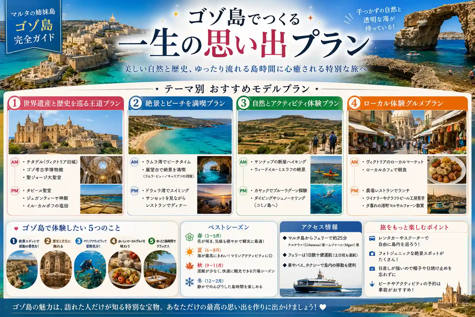 マルタの美しい海と街並みを背景にドローンやシネマティックカメラでVlog撮影を行うイメージ画像